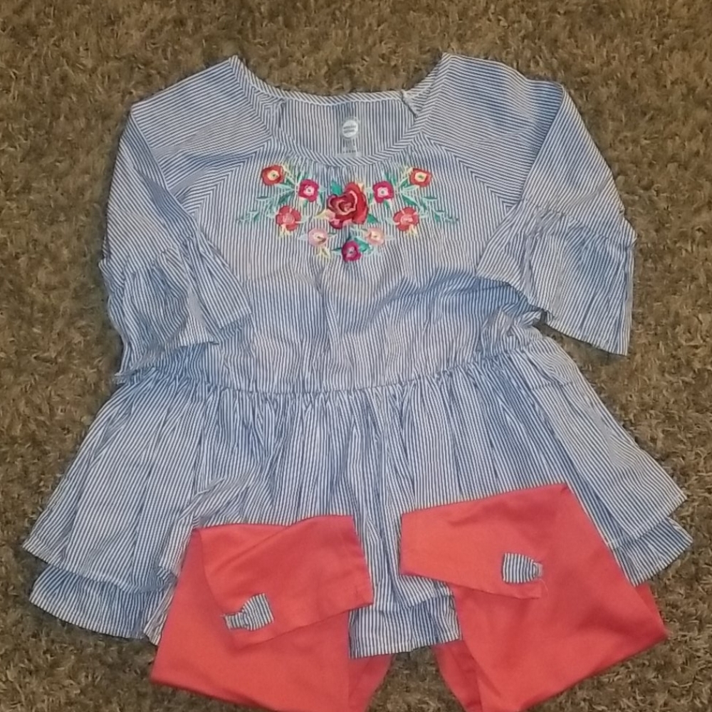 Matching spring outfit